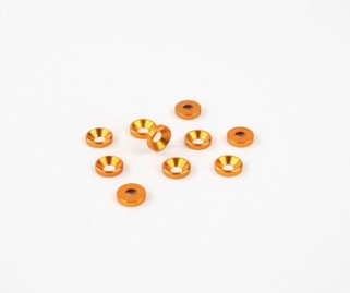 JQA033 M4 COUNTERSUNK WASHER 10PCS (GOLD) (JQA033)