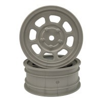 DER-DSB-AFS Speedway Buggy Wheels for Associated B6 / Customworks 4 / Front / SILVER / 4pcs (DER-DSB-AFS)