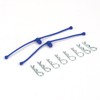 2249 Body Klip Retainers, Blue (2) (DUB2249)