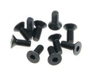 B0740 3x8mm Flat Head Screws (10) (MUGB0740)