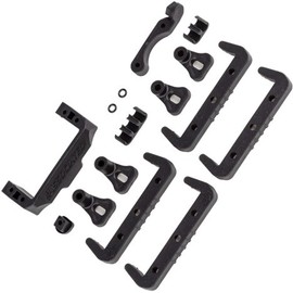 92418 Team Associated RC10B7 Battery Mounts, Fan Mount & Servo Mount (1up92418)